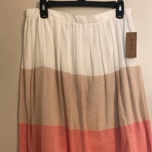 Daniel Chremieux ladies linen midi skirt